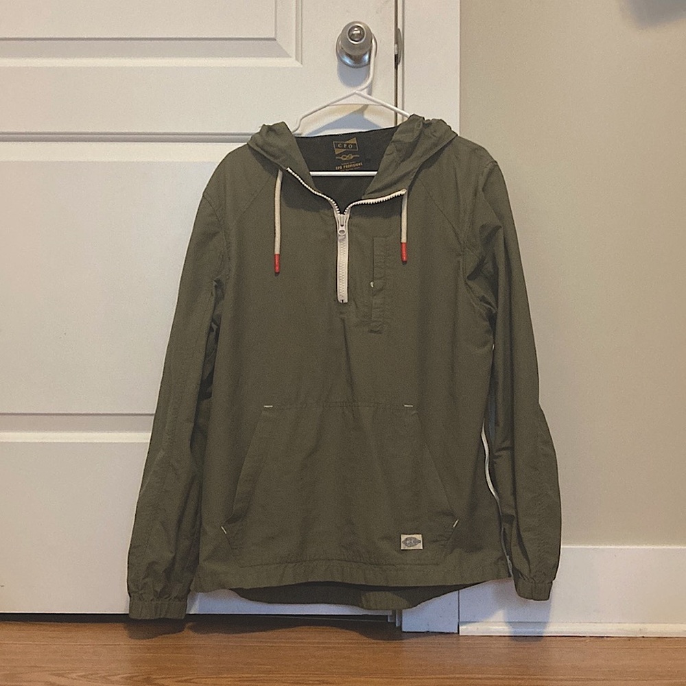 CPO Provisions Lightweight Windbreaker Pullover